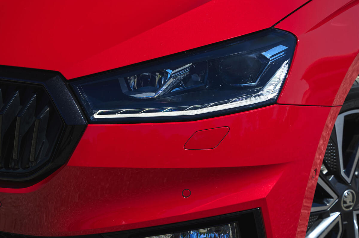 Skoda Fabia Monte Carlo front light