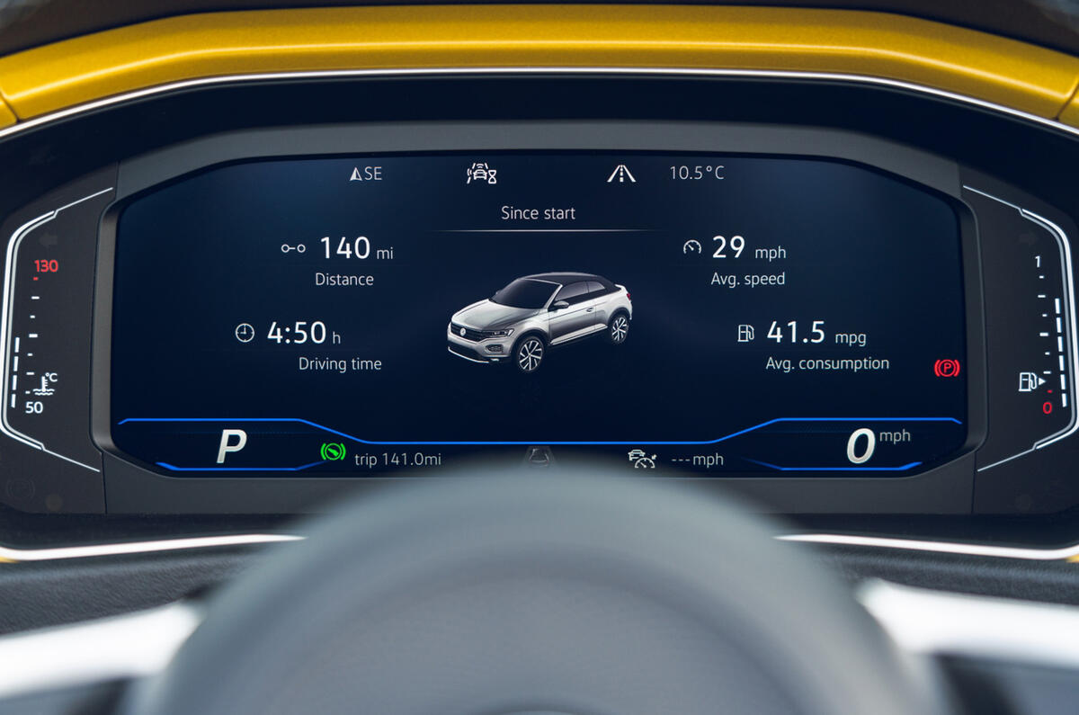 5 T Roc dash