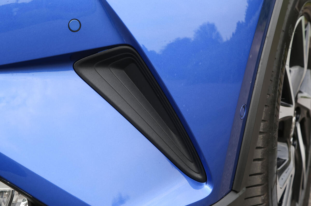Toyota C-HR 2018 long-term review front bumper