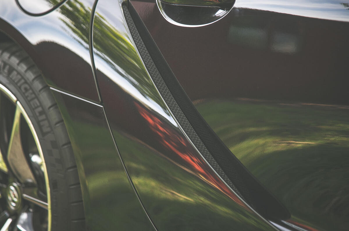 Toyota Supra 2019 UK first drive review - side aero