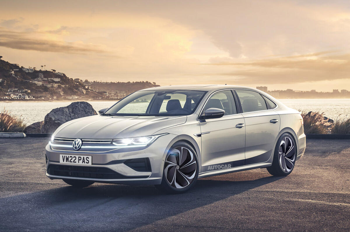 2023 Volkswagen Passat To Move Upmarket Gain Ev Version Autocar