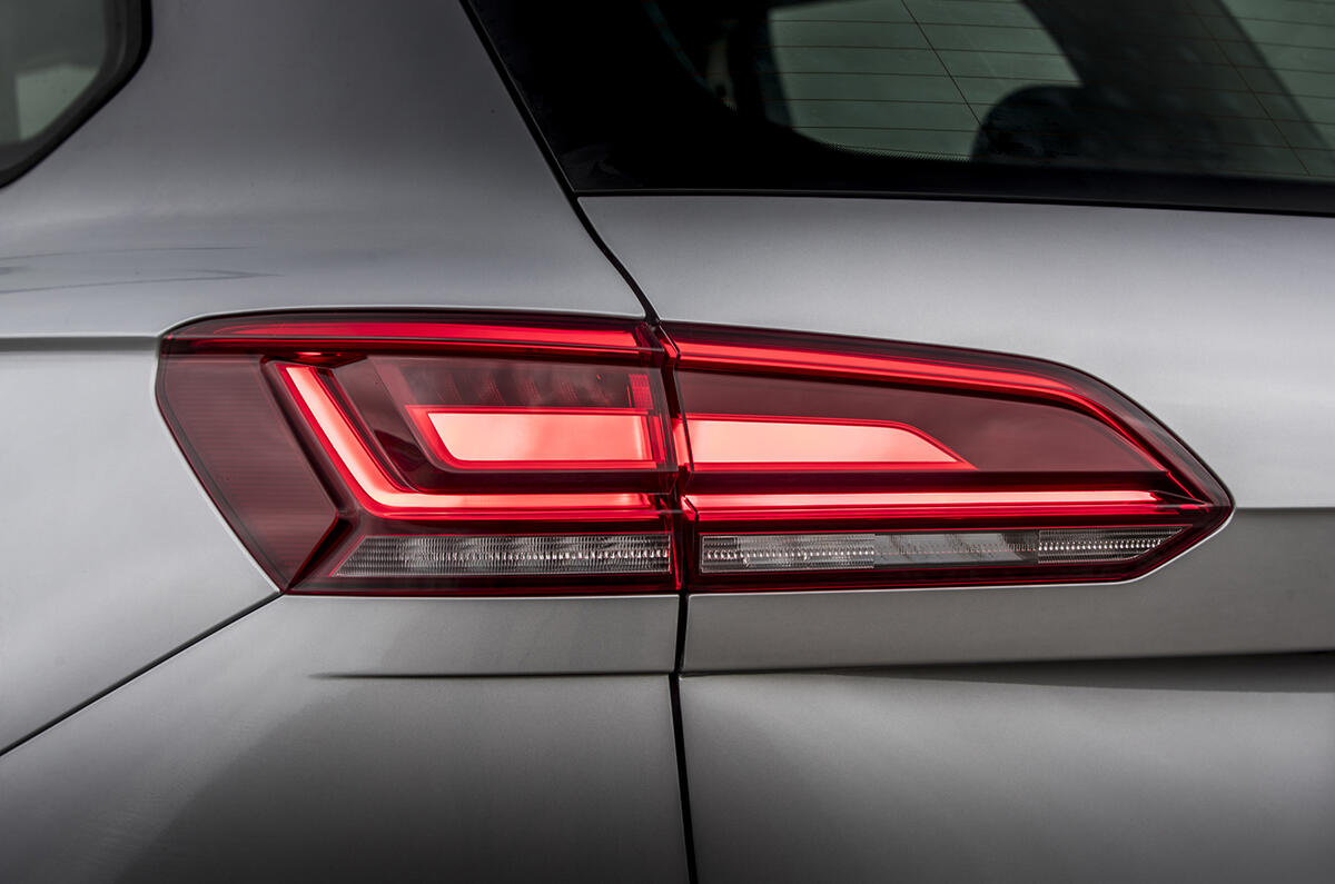 Volkswagen Touareg 2020 UK first drive review - rear lights