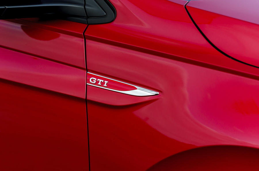 5 VW Polo GTI Facelift 2022 FD badge d'aile