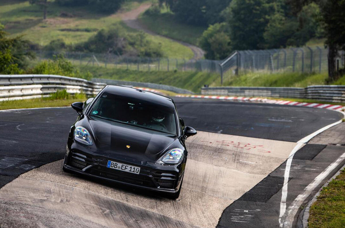 Porsche Panamera Nurburging lap record