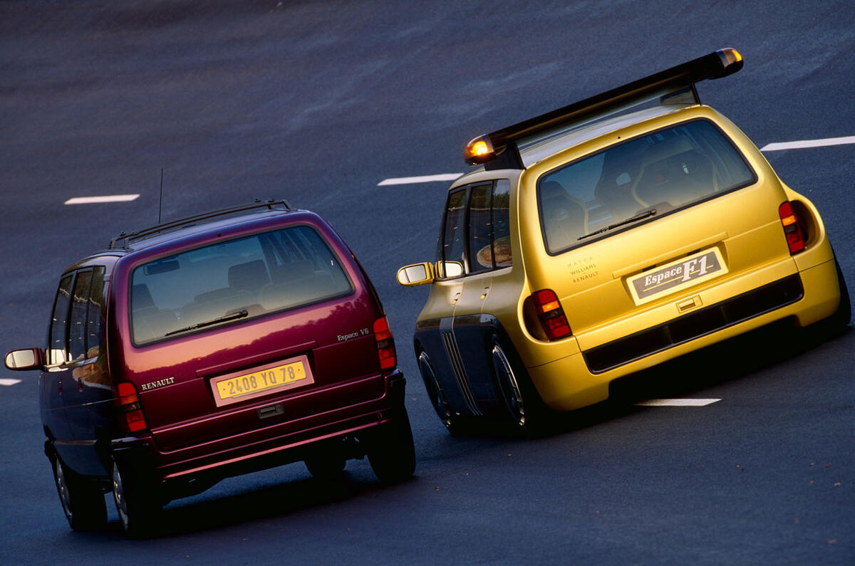 Throwback Thursday 1995 On Board The Renault Espace F1