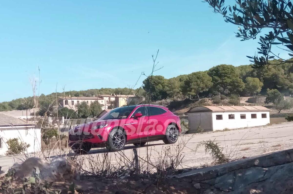 Aston Martin DBX leaked