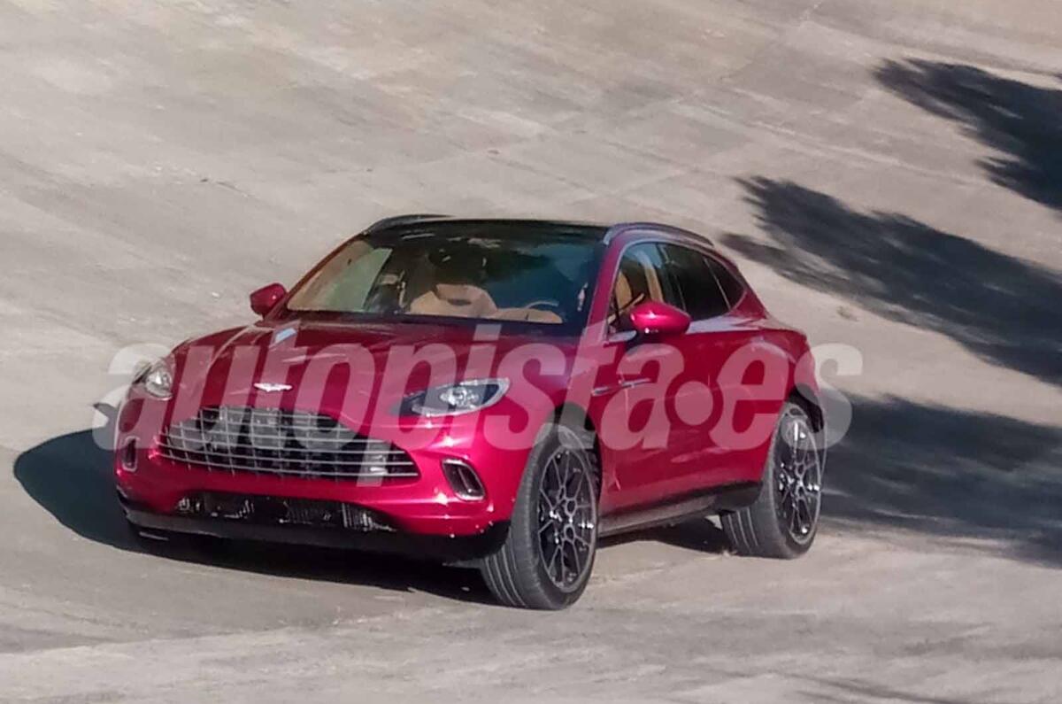 Aston Martin DBX leaked