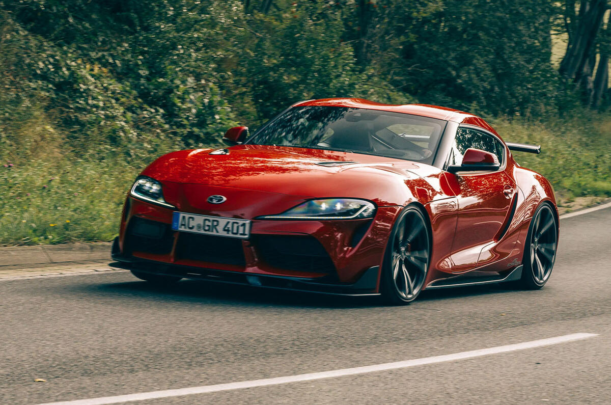 AC Schnitzer Toyota Supra 2020 : premier bilan de la conduite - dans les virages