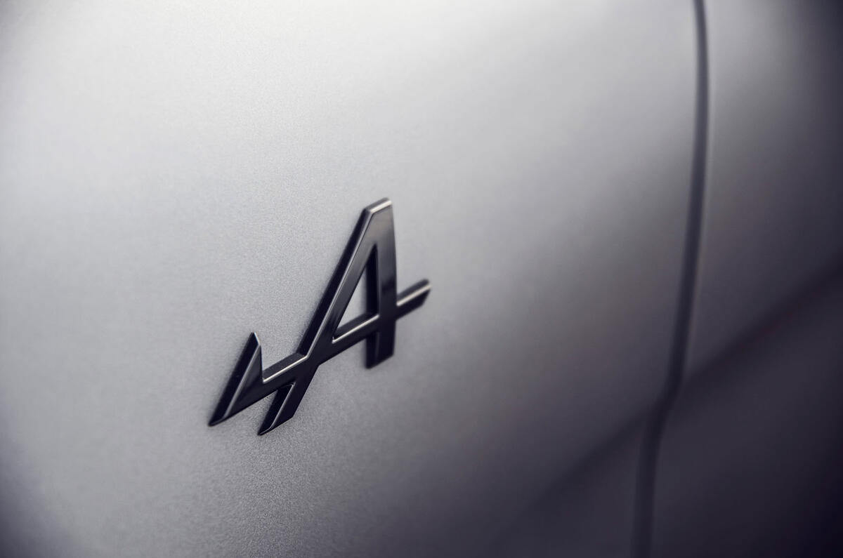 Alpine A110S 2019 first drive review - side badge