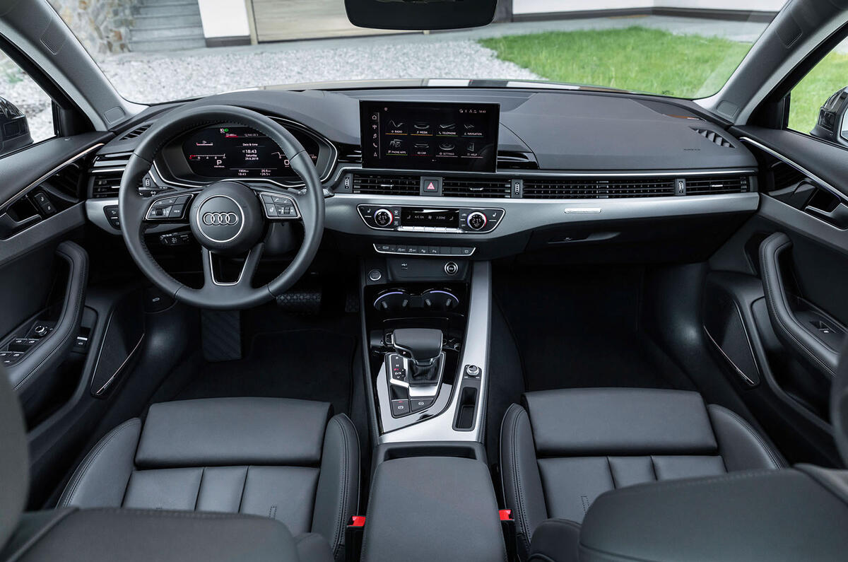 Audi A4 2019 first drive review - cabin