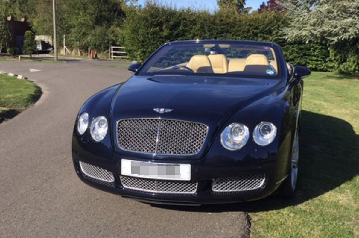 Bentley Continental GTC - static front