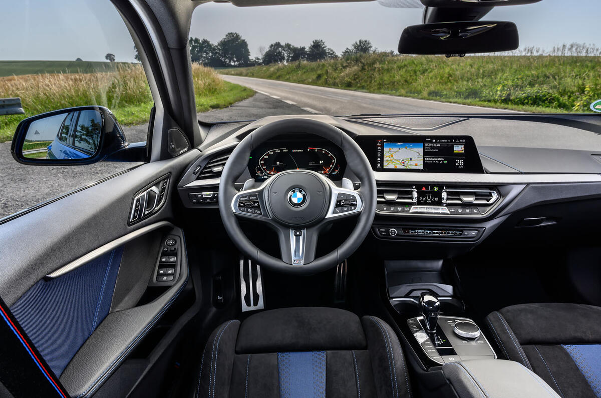 BMW 1 Series M135i 2019 first drive review - dashboard