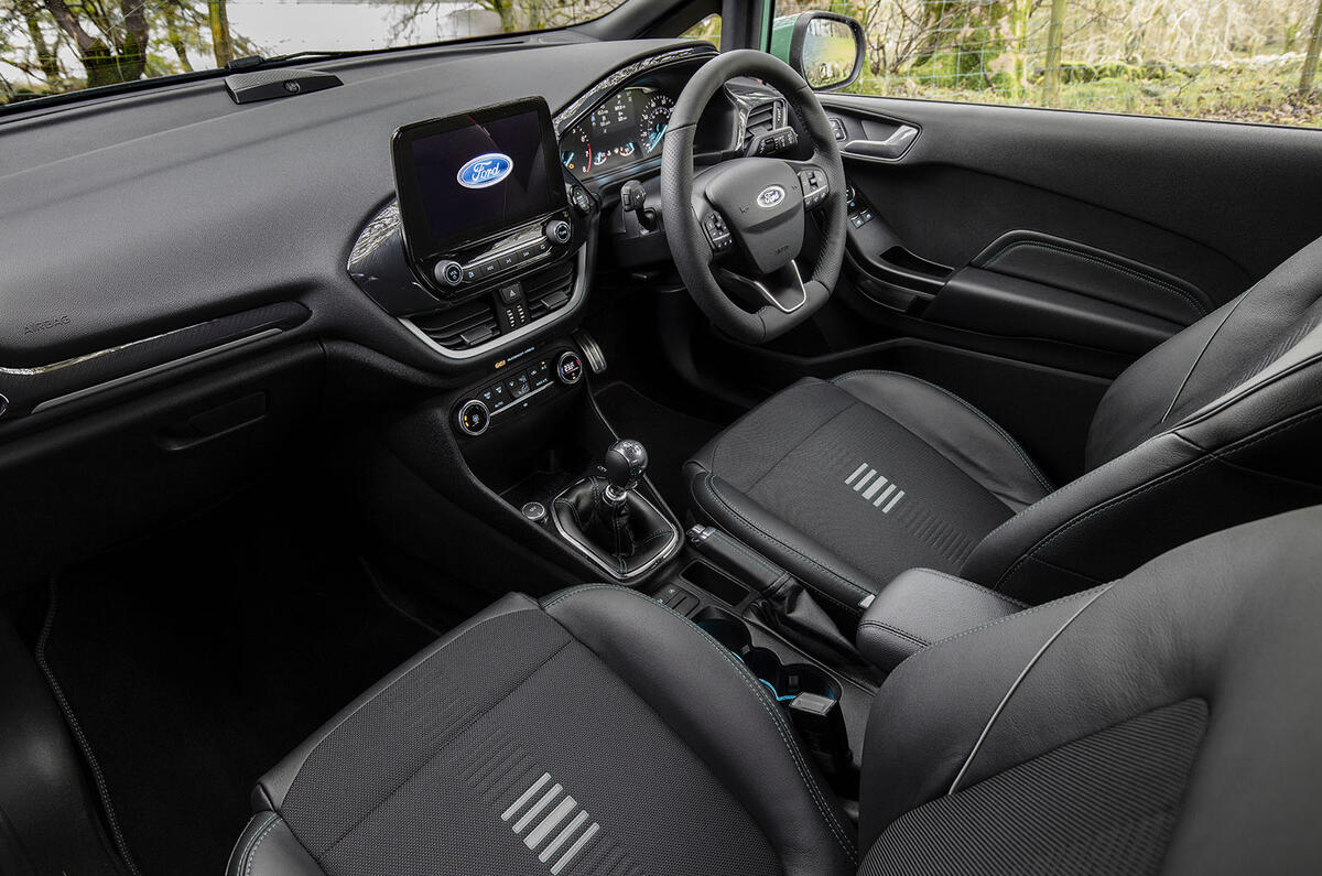 Ford Fiesta EcoBoost mHEV 2020 : premier bilan de conduite au Royaume-Uni - cabine