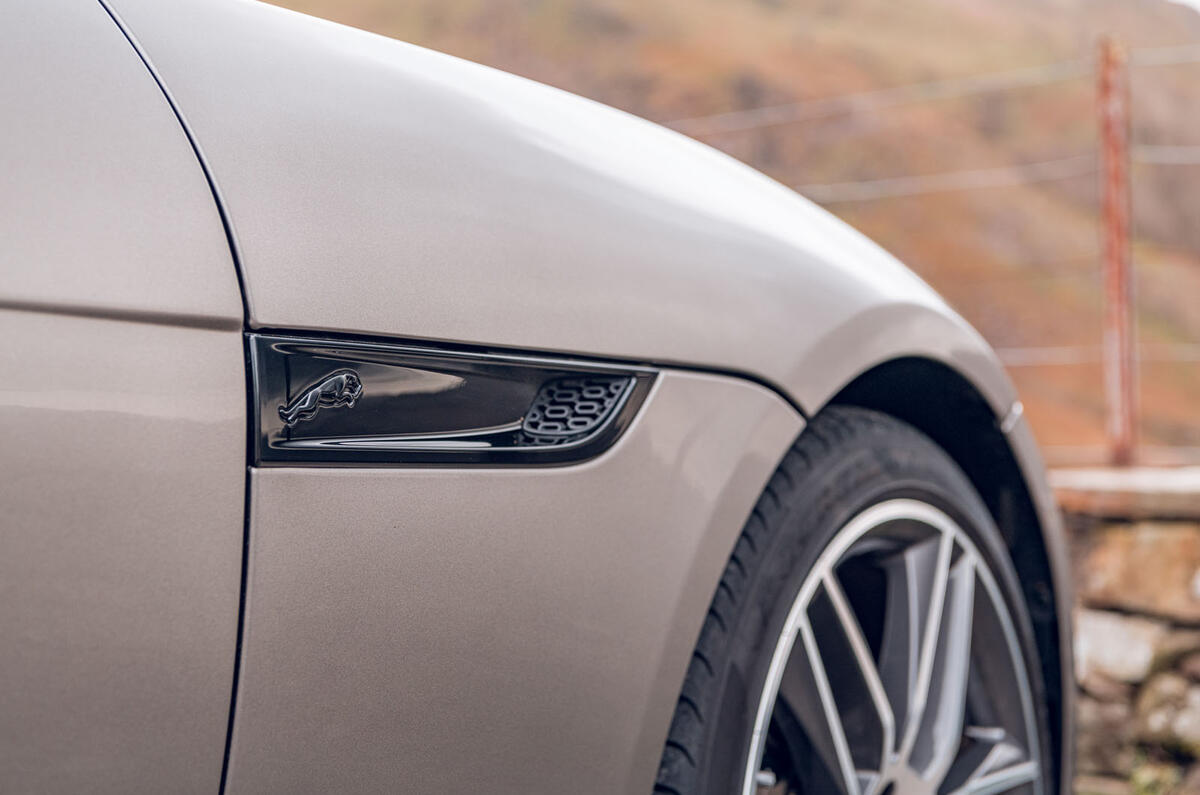 Jaguar F-Type 2020 UK first drive review - side details