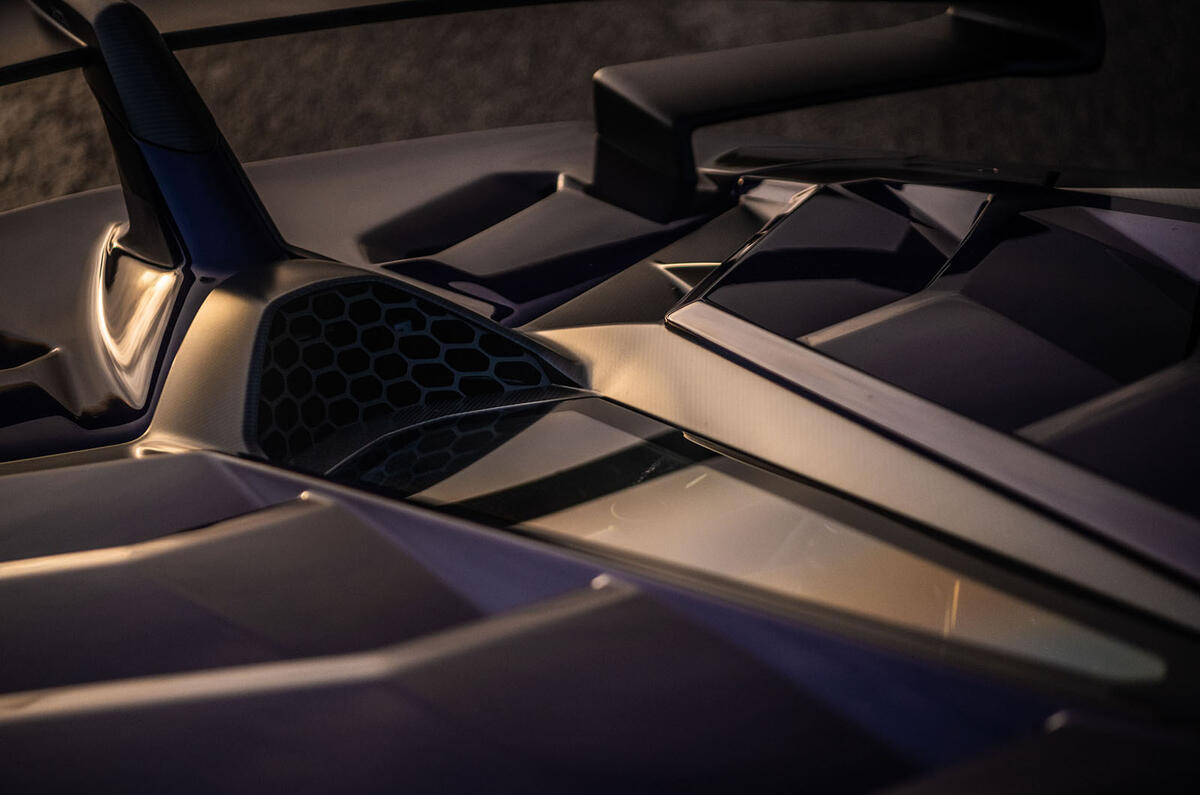 Lamborghini Aventador SVJ 2018 UK first drive review - aero