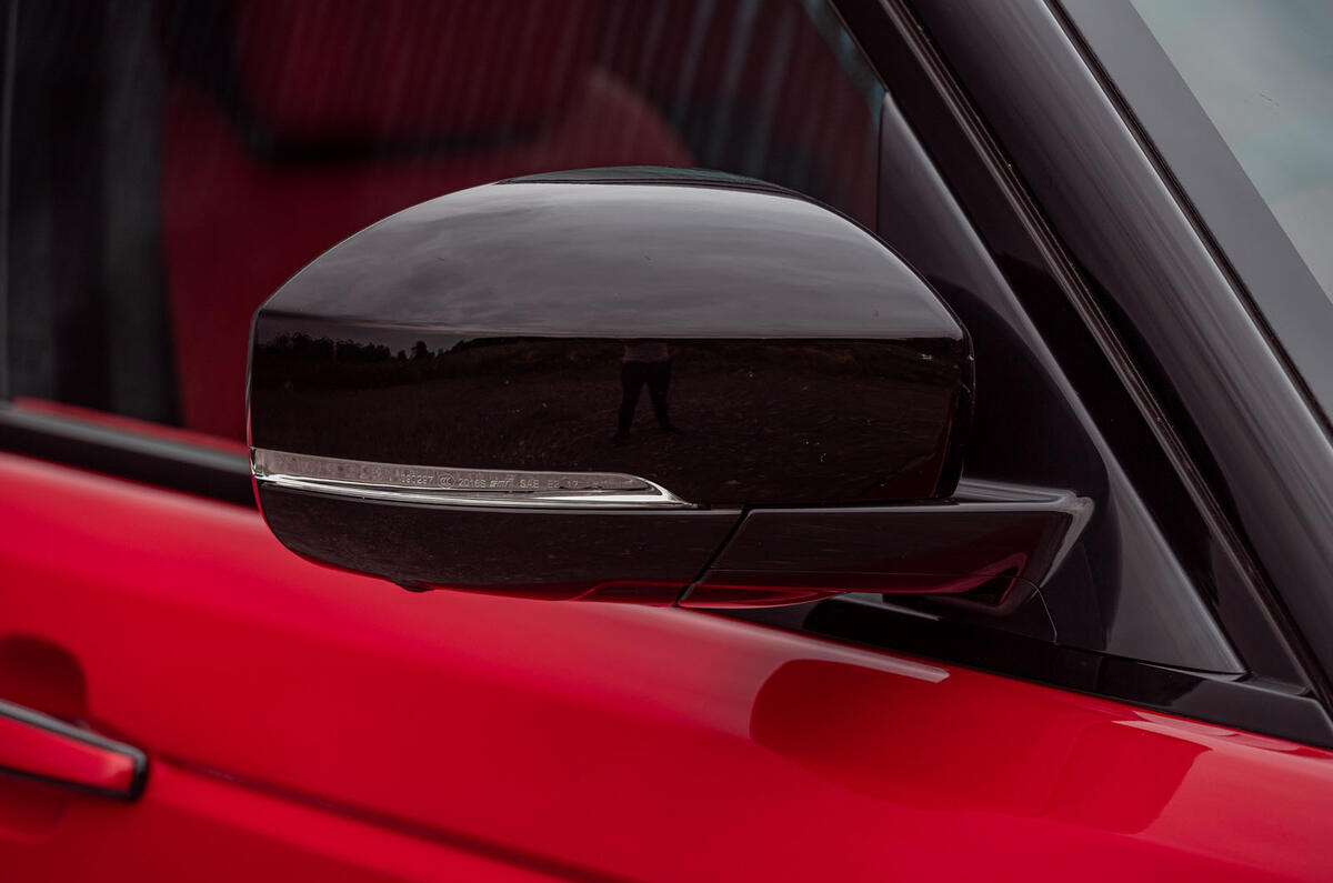Land Rover Range Rover Sport HST 2019 UK first drive review - wing mirror