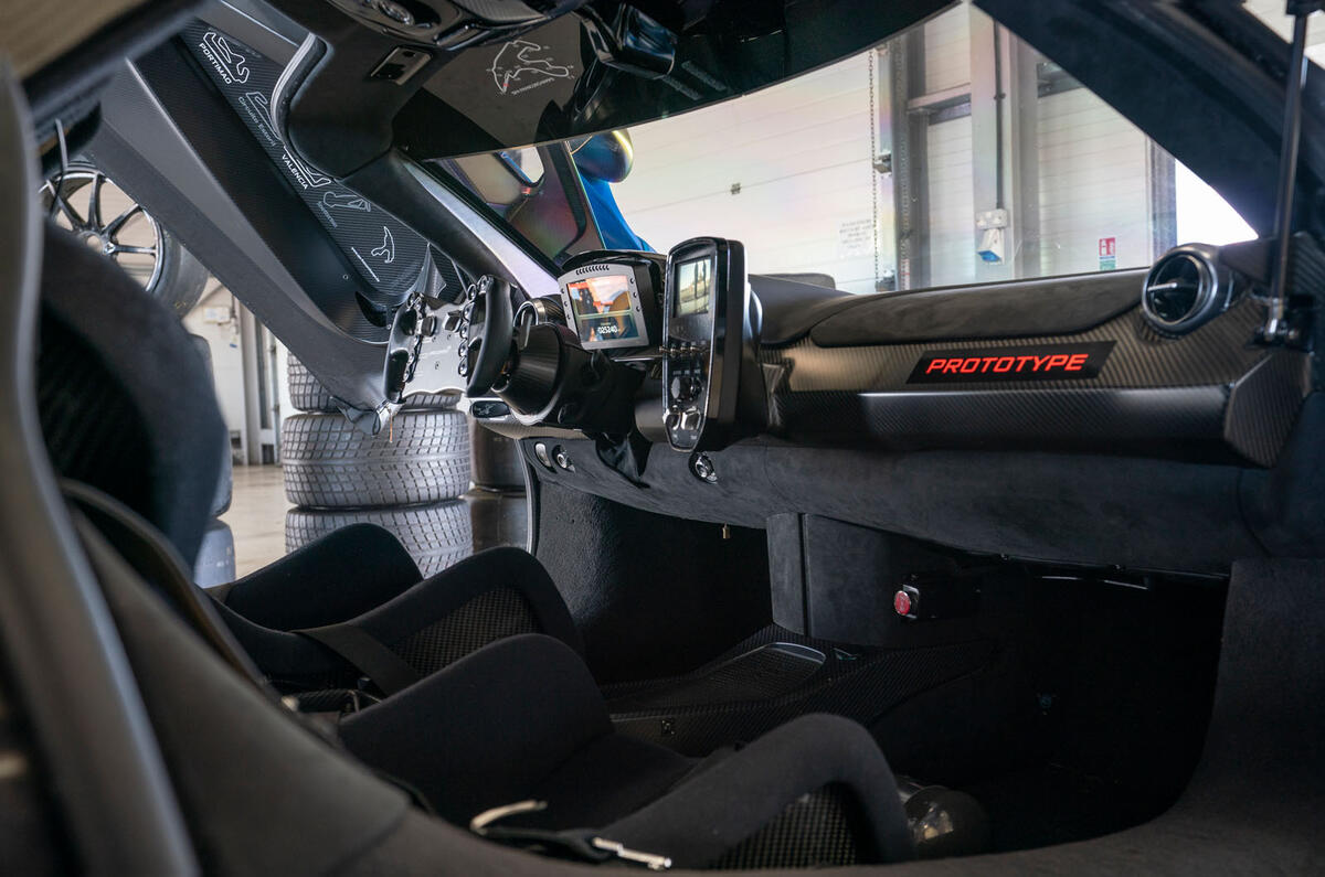 McLaren Senna GTR 2019 first drive review - cabin