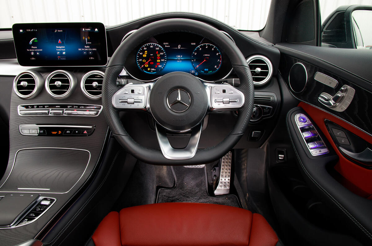 Mercedes Benz Glc 300 Coupe 4matic 2020 Uk Review Autocar