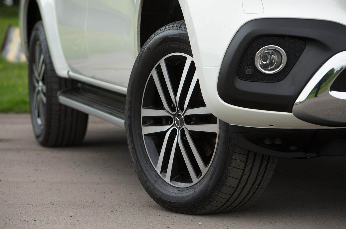 Mercedes-Benz X-Class longterm review alloy wheels