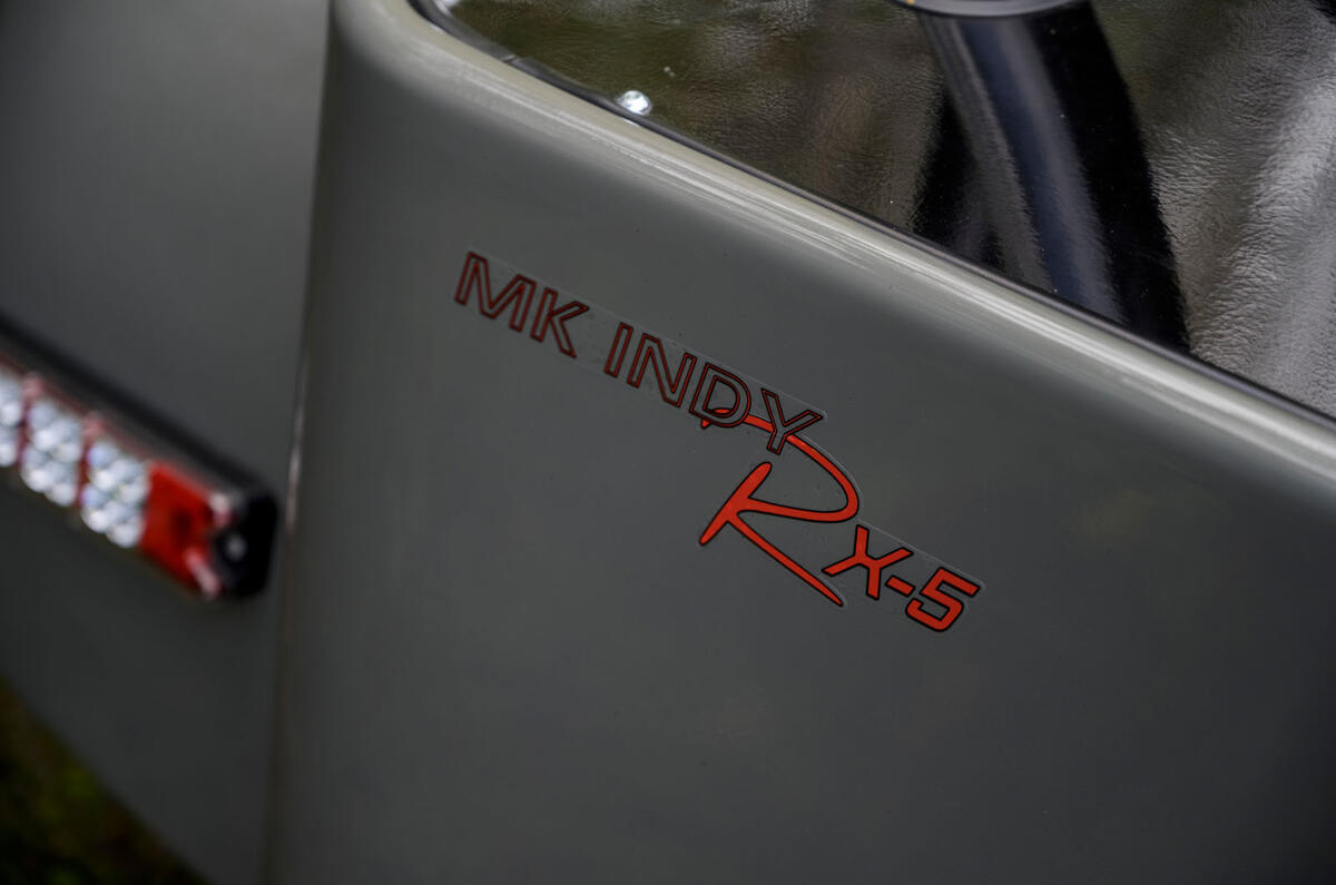 6 MK Indy Hayabusa 2021 UK first drive review rear badge