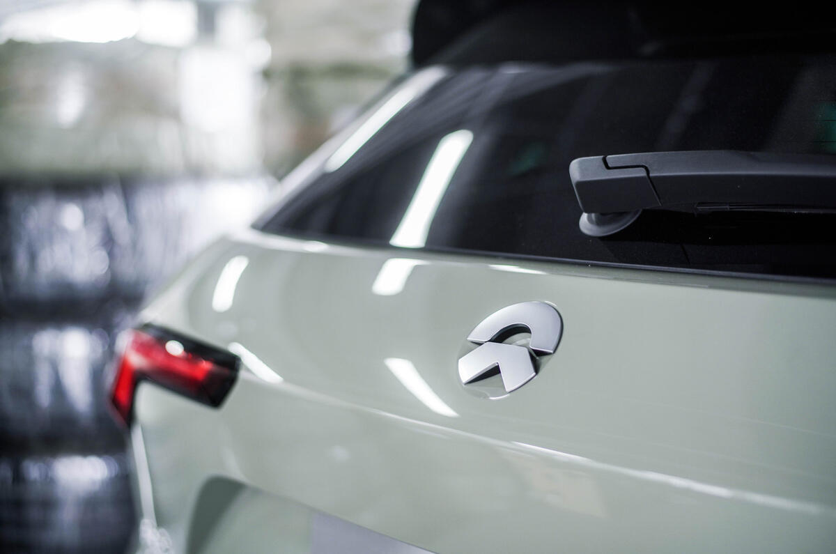 Nio ES6 2019 first drive review - rear badge