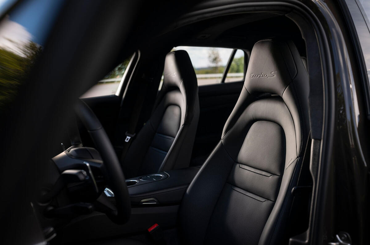 Porsche Panamera Turbo S Sport Turismo 2020 first drive review - cabin