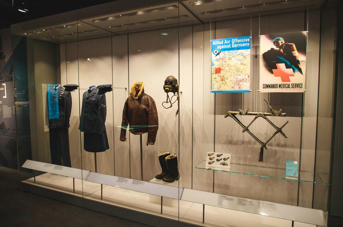 Silverstone WW2 history display - aviation
