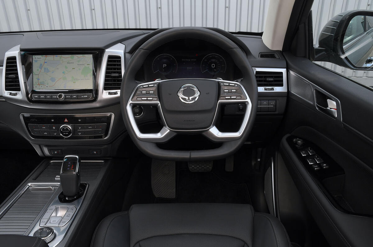 Ssangyong Rexton Ultimate 2021 UK review Autocar