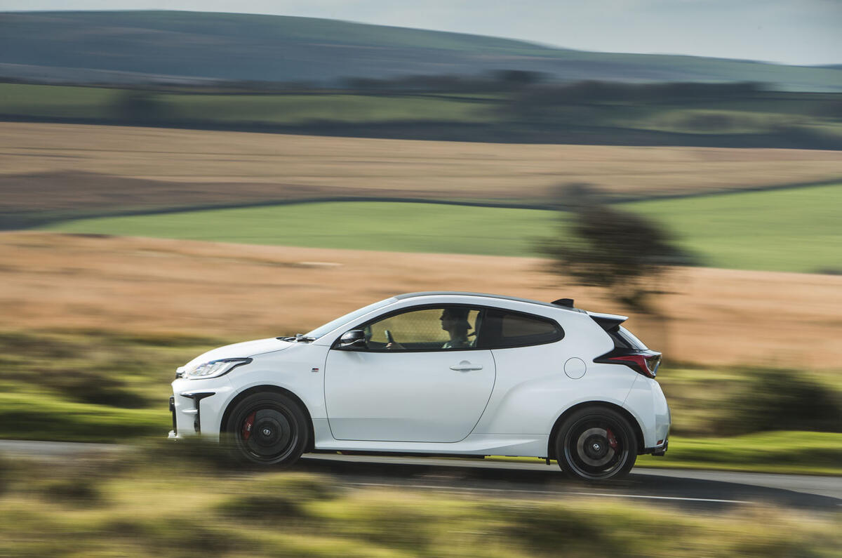 Autocar writers car of 2020 - Toyota GR Yaris side