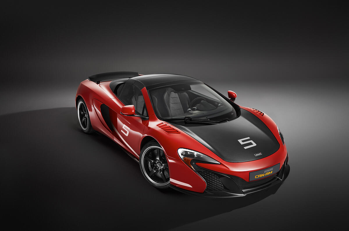 Mclaren 650s Can Am Celebrates 50 Years Of Racing Autocar