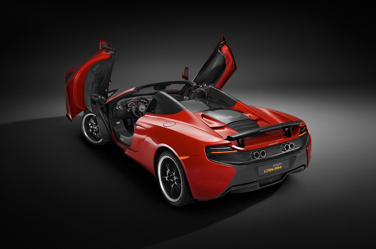 Mclaren 650s Can Am Celebrates 50 Years Of Racing Autocar
