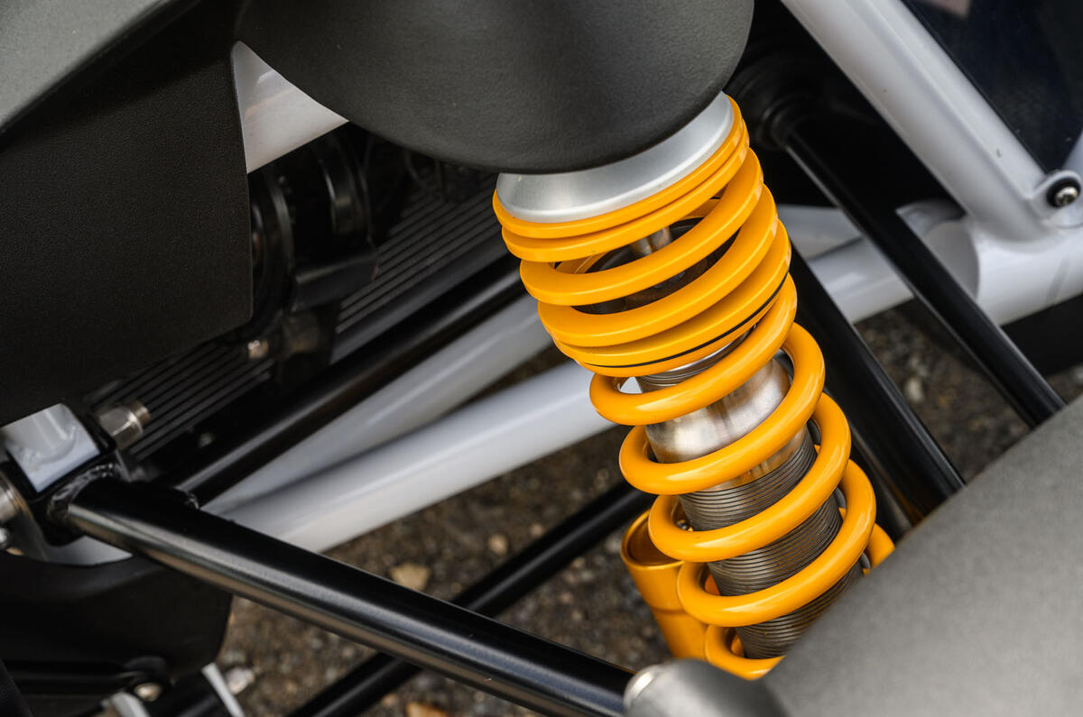 Ariel Nomad R 2020 UK first drive review - suspension