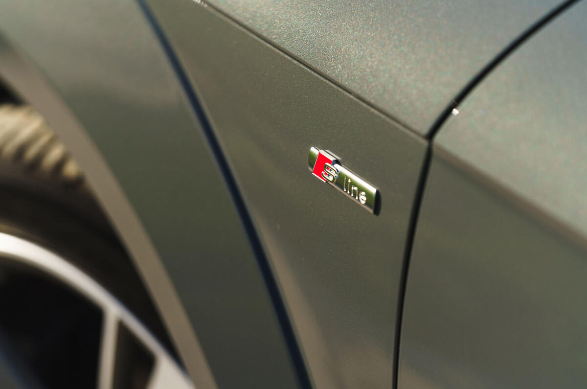 Audi TT Roadster 2019 UK first drive review - S Line badge