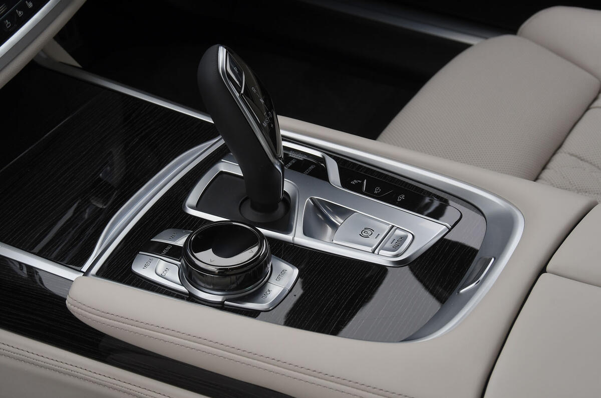BMW 7 Series 740Ld long-term review centre console