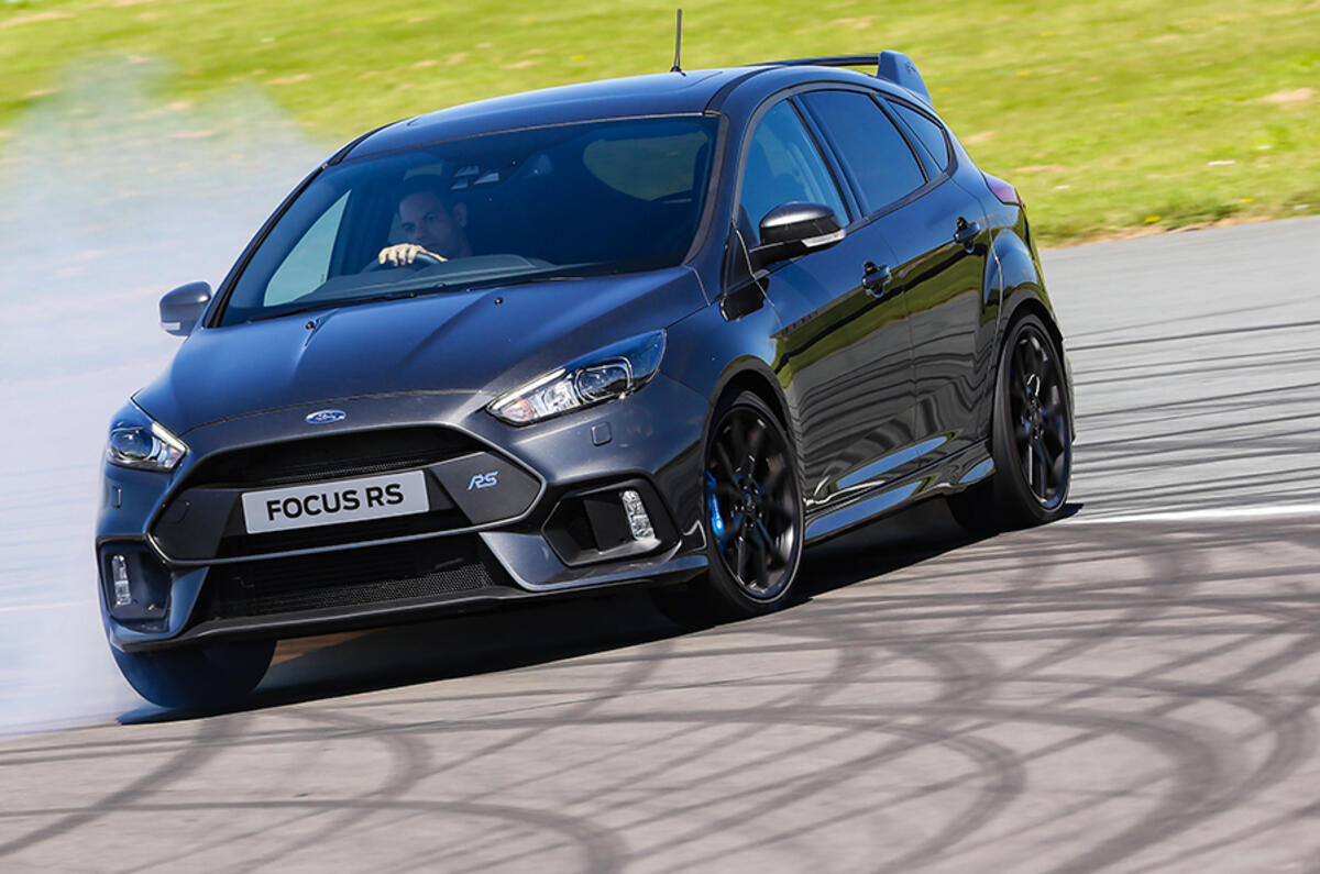 The Ford Focus RS at Anglesey Circuit