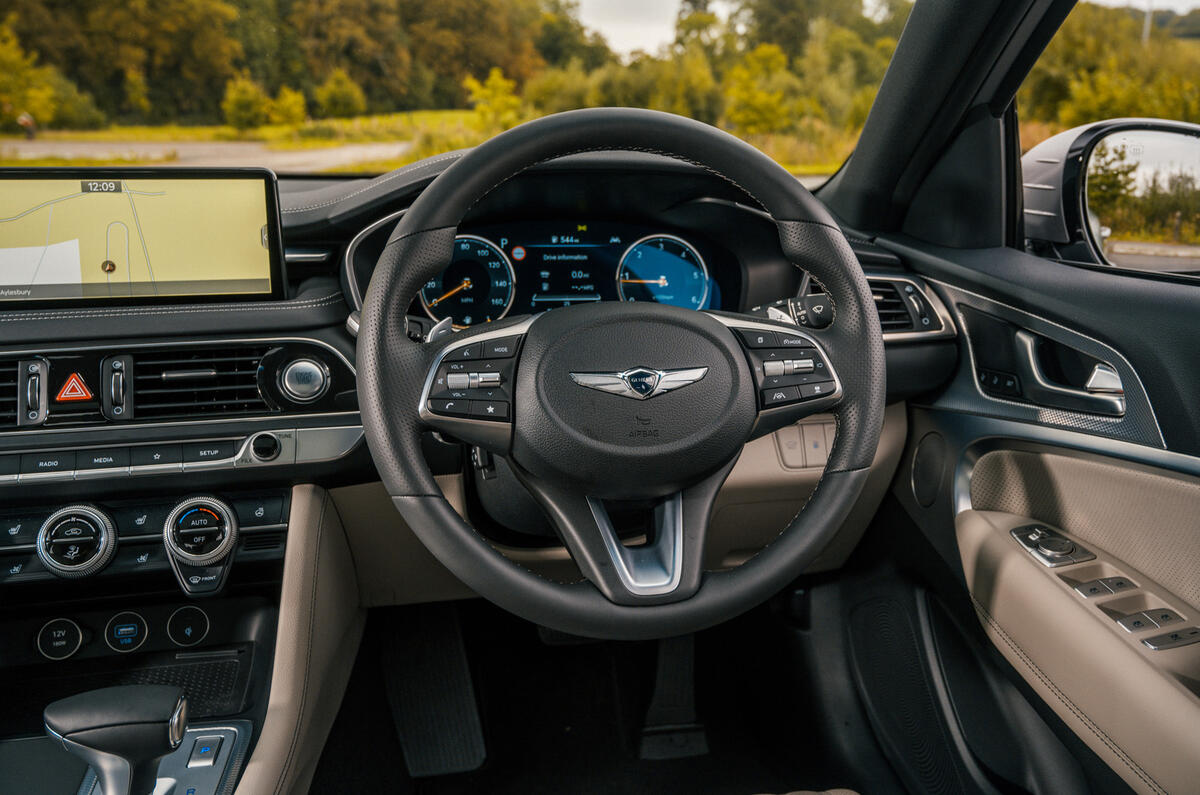 Genesis G70 2.0T Sport Line 2021 UK first drive Autocar