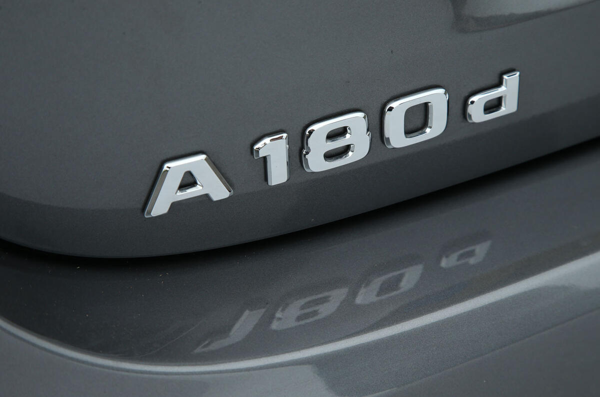 Mercedes-Benz A-Class 2018 long-term review - rear badge