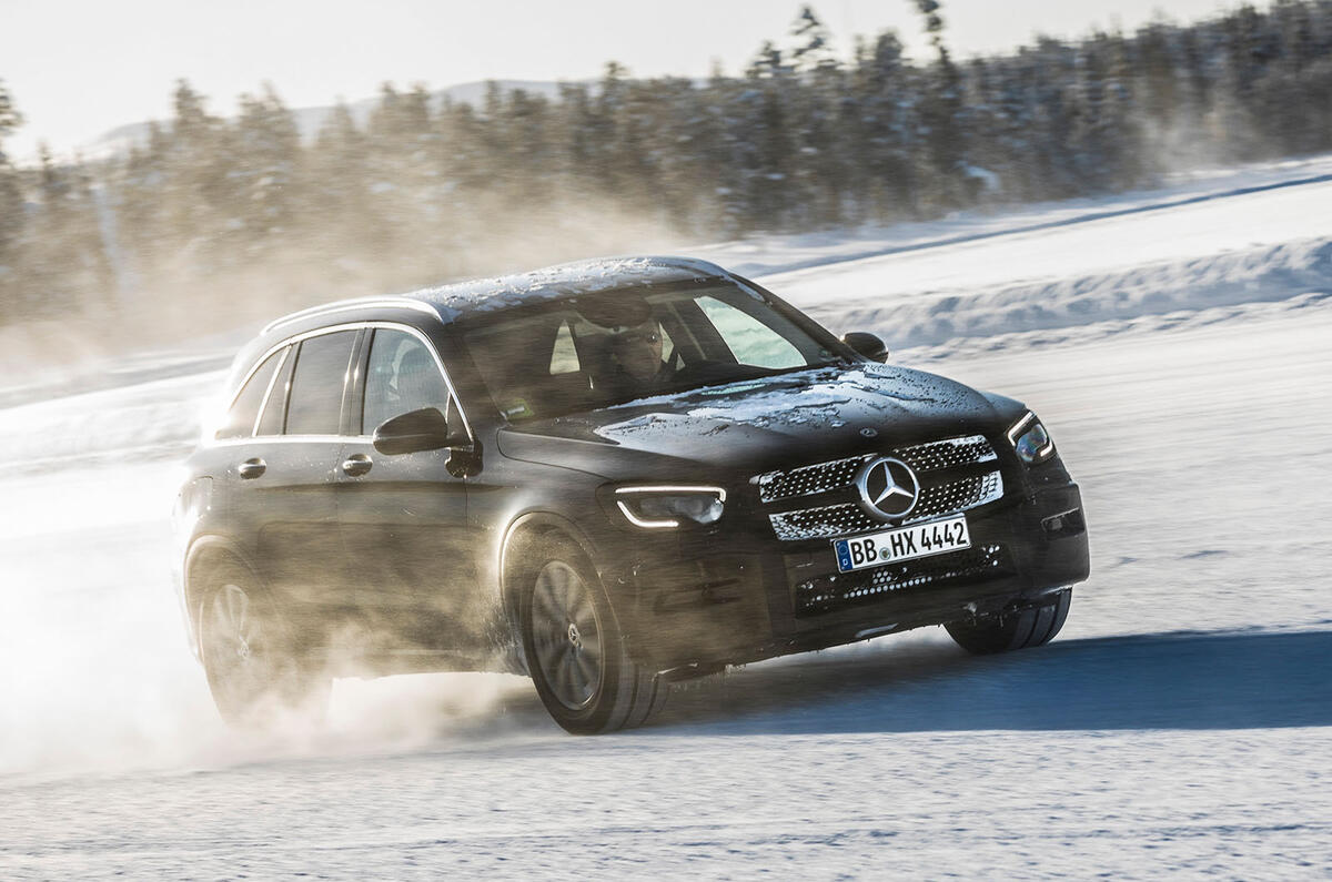 Mercedes Benz Glc 300 4matic Eq Boost 2019 Prototype Review Autocar
