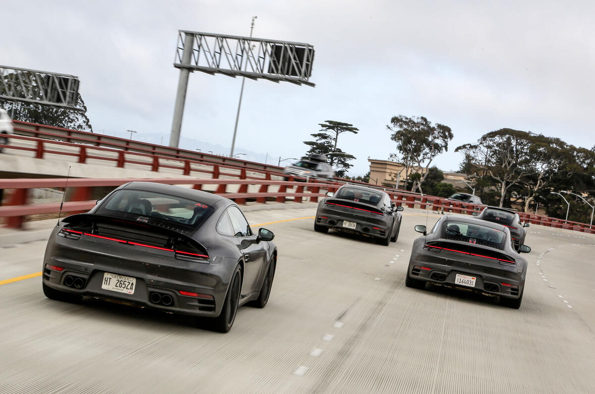 2019 Porsche 911 prototype first ride - freeway