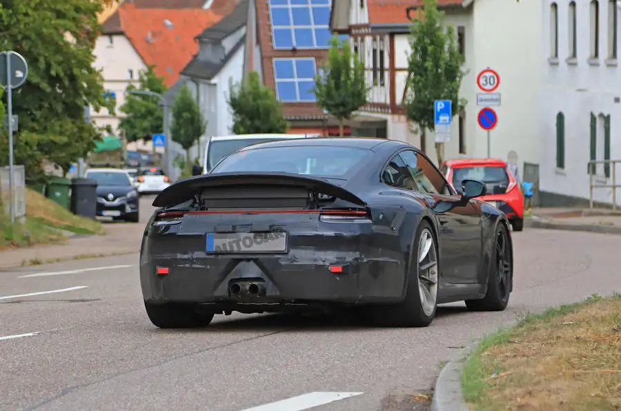 2020 Porsche 911 Gt3 Spied In Near Production Bodywork