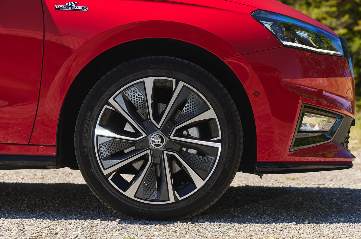 Skoda Fabia Monte Carlo wheel