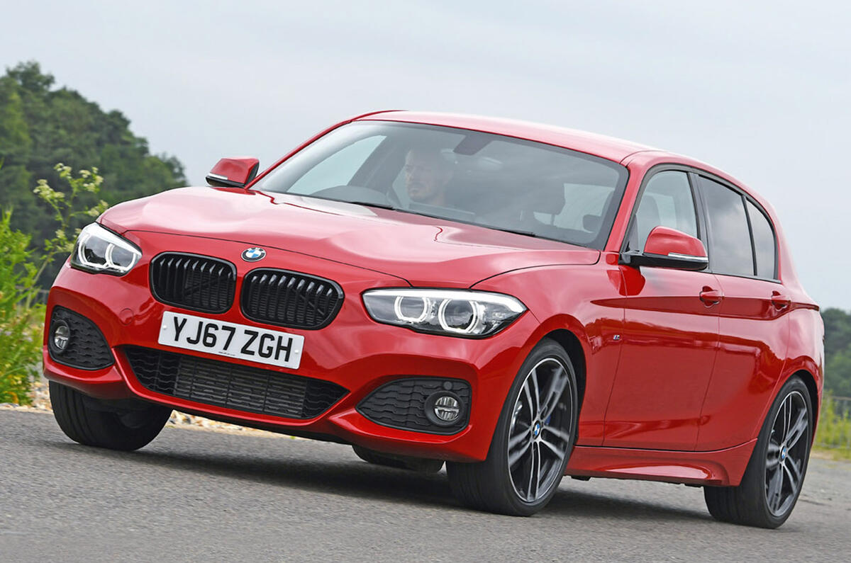 BMW 1 Series - tracking front