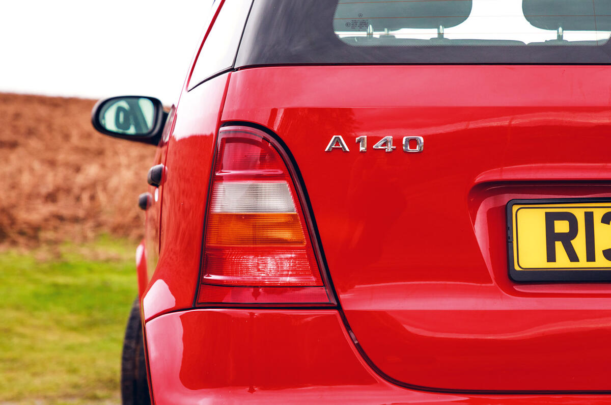 Mercedes A-Class - stationary rear