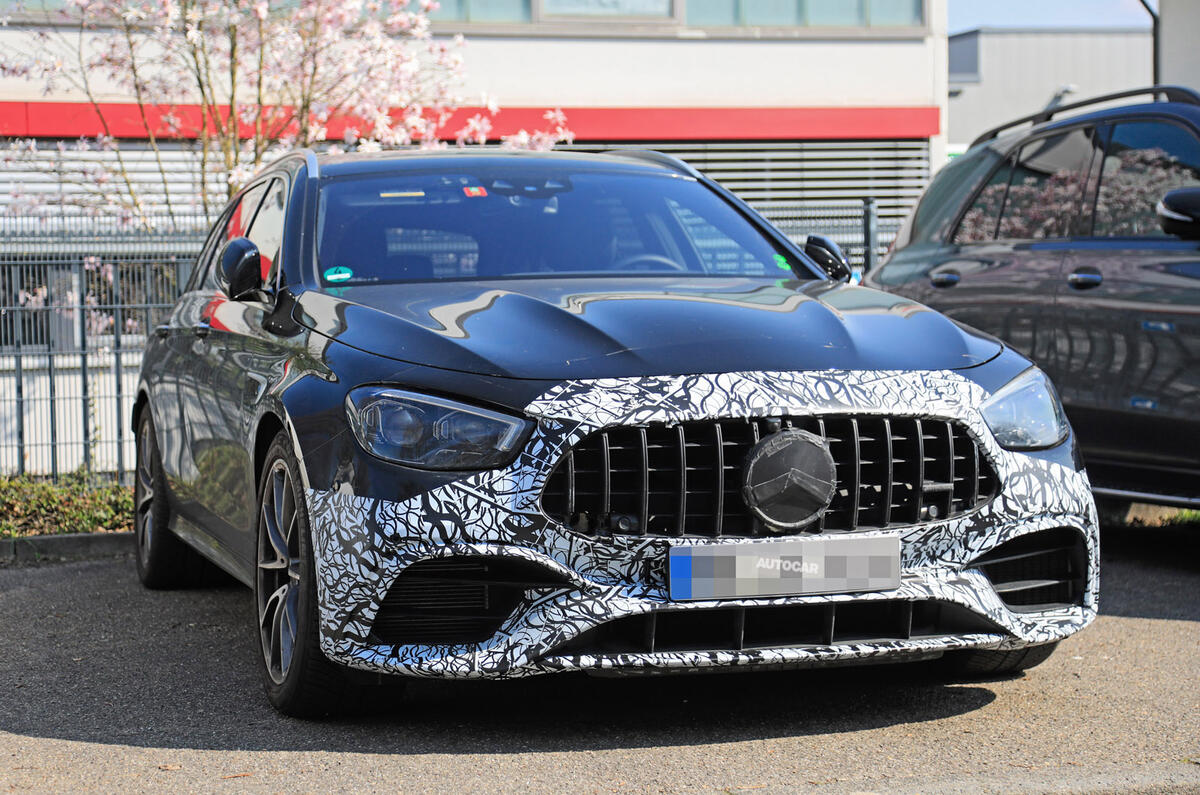 New 21 Mercedes Amg E63 Facelift Spotted Autocar