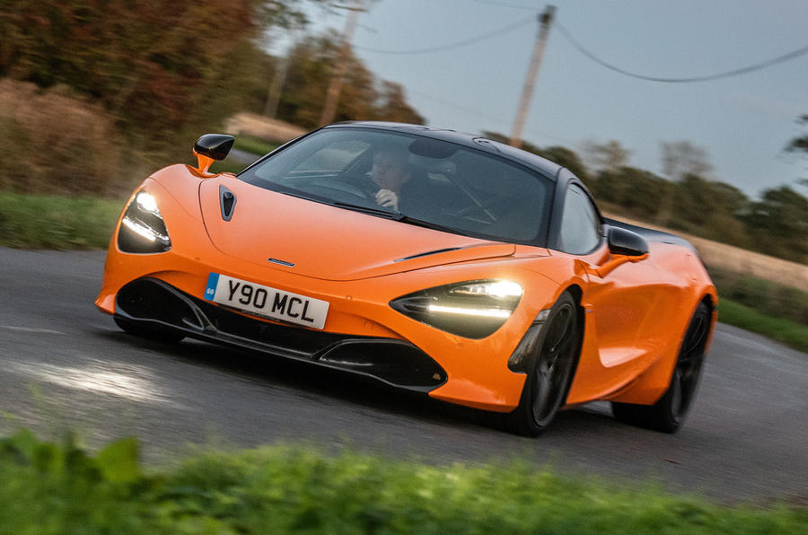 McLaren 720S Track Pack 2018 UK first drive review - hero front