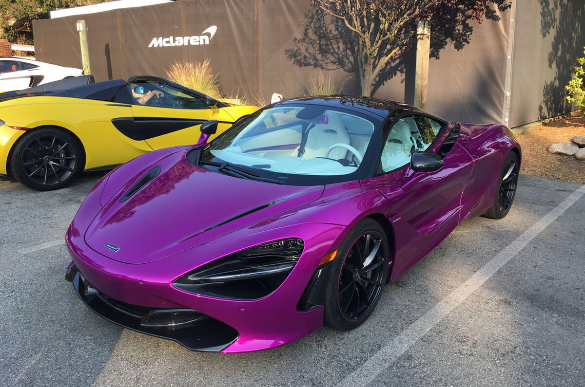 One Off Mclaren 720s By Mso Revealed At Pebble Beach Autocar