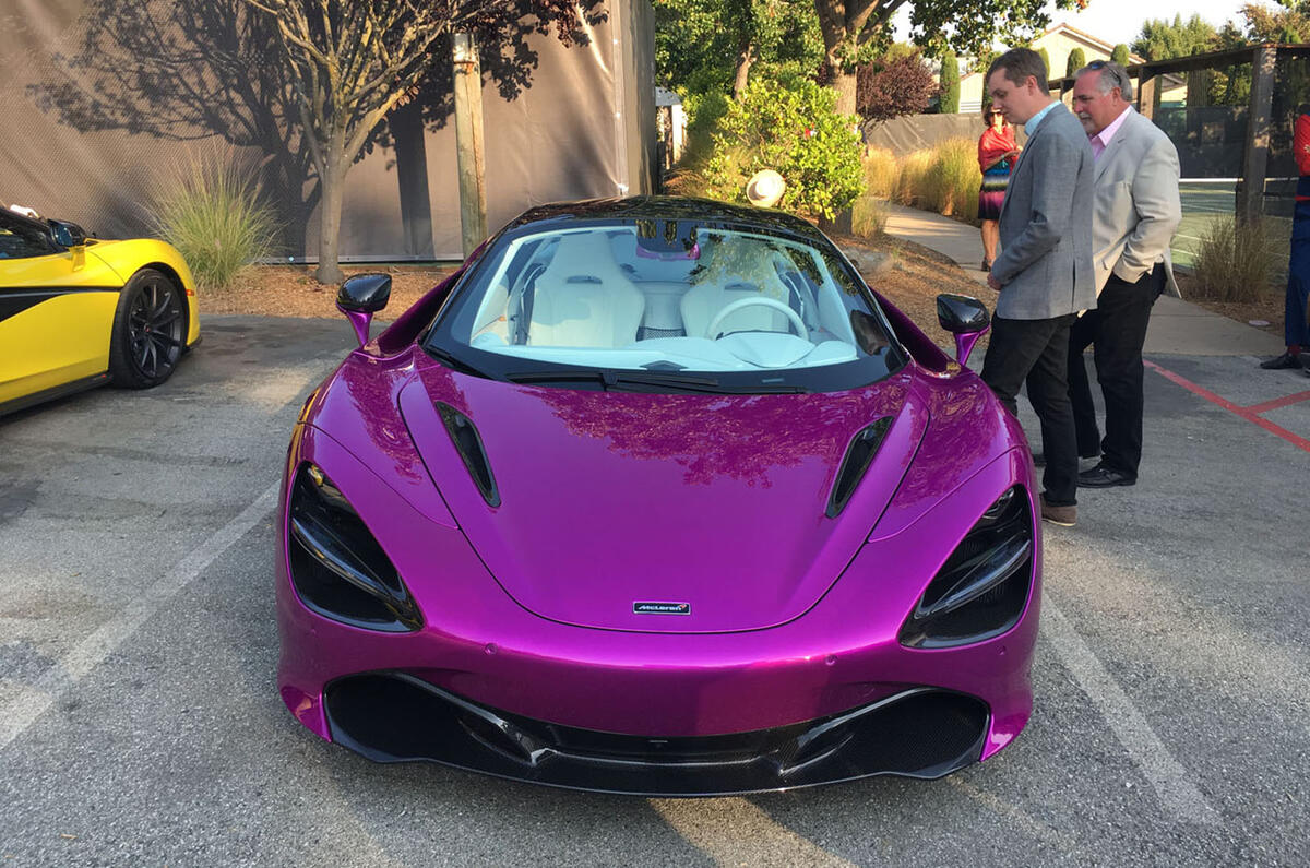 One Off Mclaren 720s By Mso Revealed At Pebble Beach Autocar