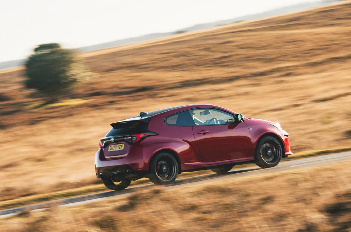 76 Autocar future classics final five 2022 Yaris side pan