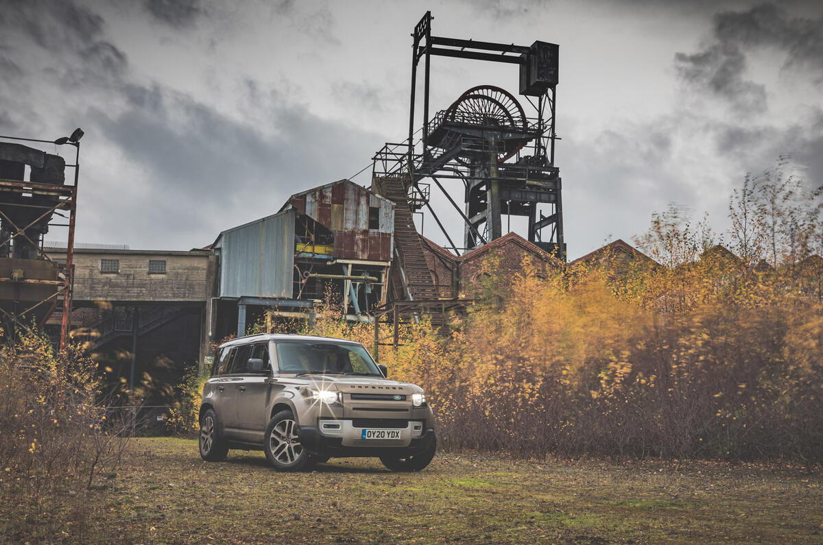 Christmas road trip Defender
