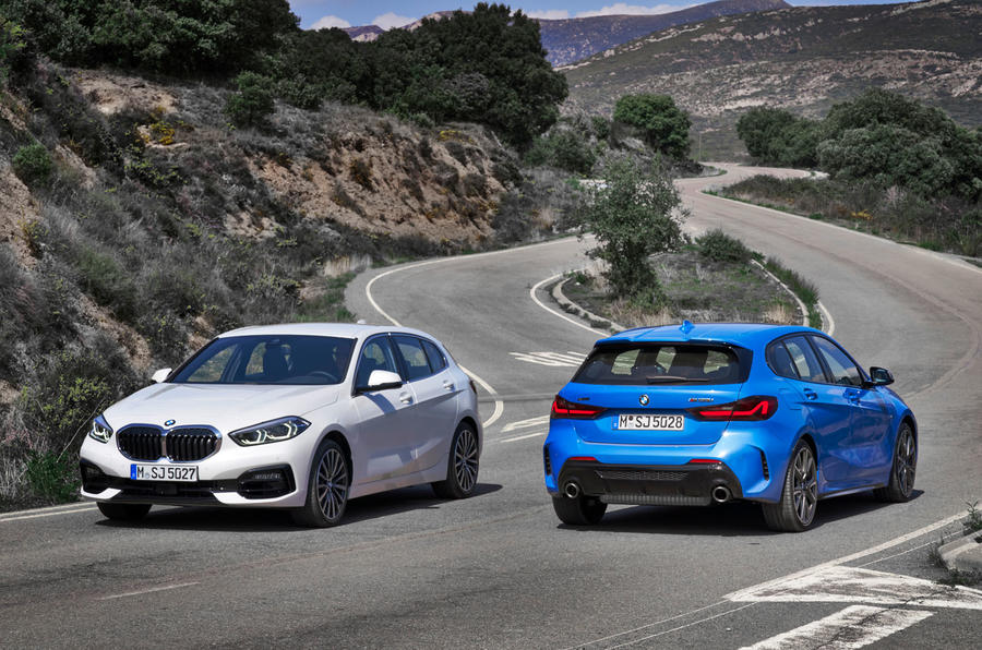 BMW 1 Series 2019 official reveal photos - base model meets M spec